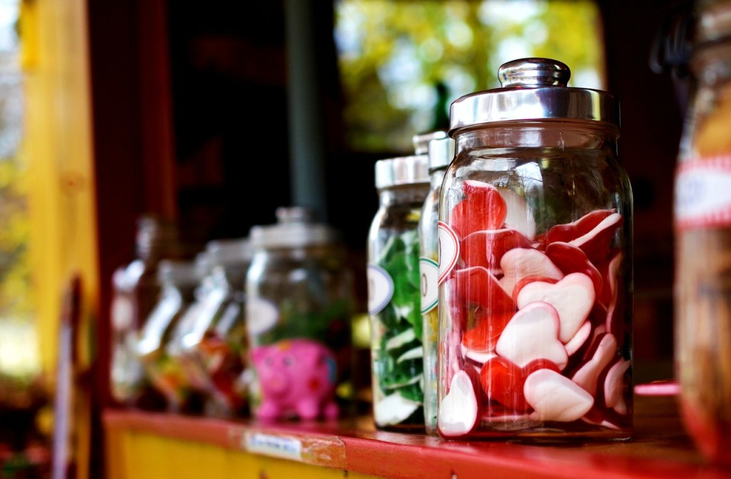 jars of candy